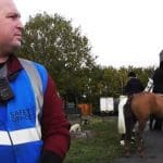 Hunt 'safety officer' and hunt riders