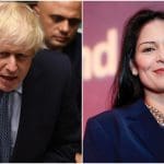 Boris Johnson and Priti Patel