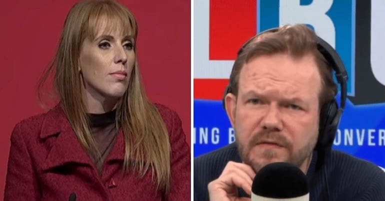 Angela Rayner and James O'Brien