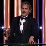 Joaquin Phoenix at BAFTAs