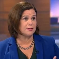 Mary Lou McDonald, Nigel Farage & Donald Trump