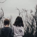 Two children