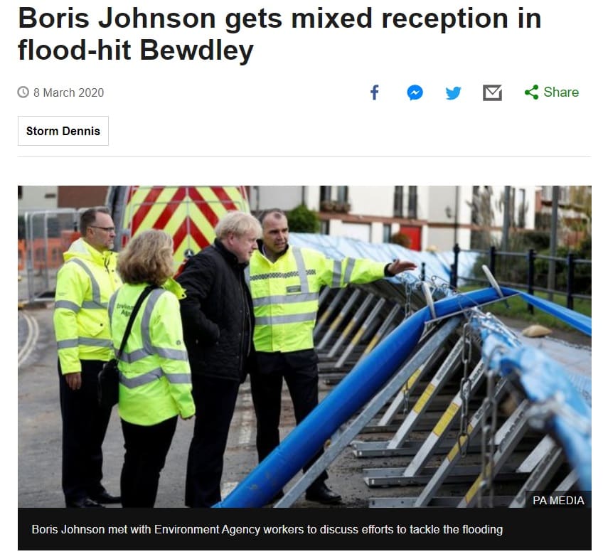 BBC Boris original headline