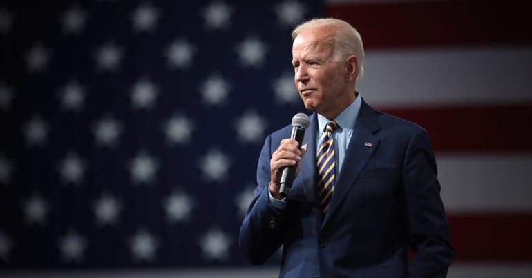 Former US Vice President Joe Biden