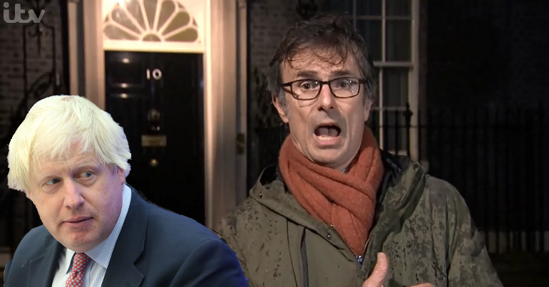 Boris Johnson and Robert Peston