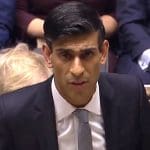 Rishi Sunak has avoided talking about an issue with Universal Credit