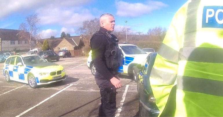 Derbyshire Police officer