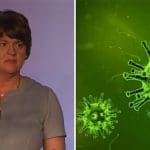 Arlene Foster & coronavirus