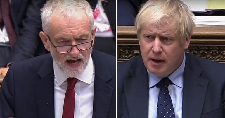 Jeremy Corbyn Boris Johnson Coronavirus