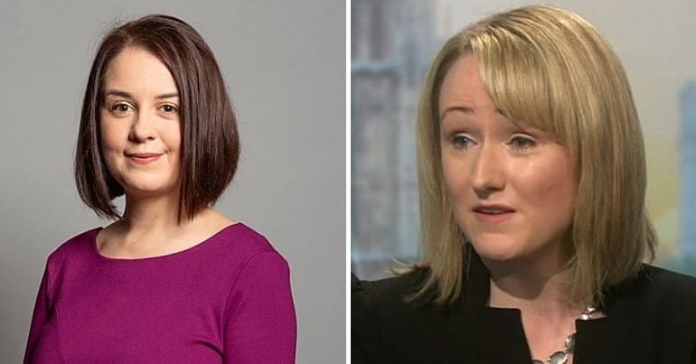 Stephanie Peacock and Rebecca Long-Bailey