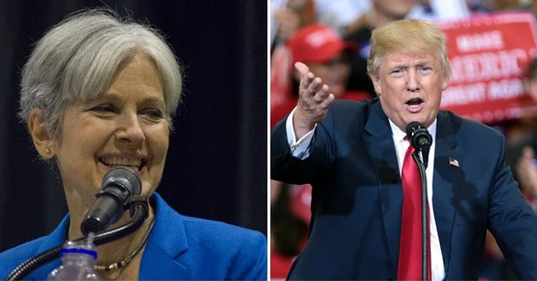 Jill Stein & Donald Trump