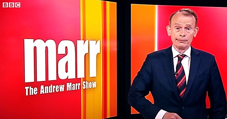 Andrew Marr on Sunday 26 April