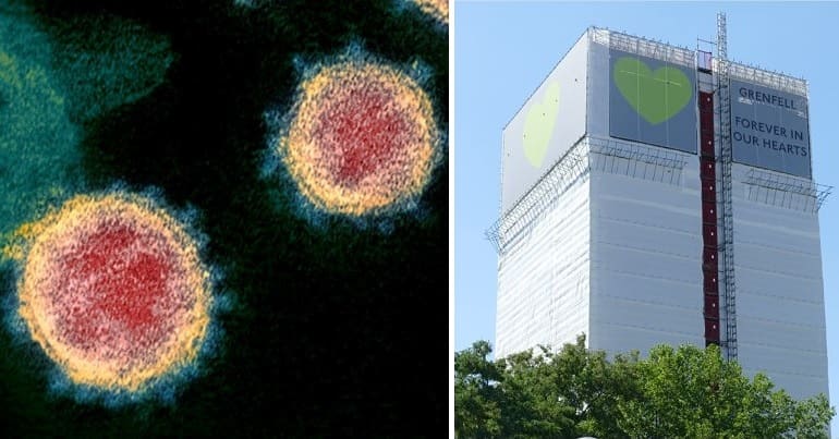Coronavirus and Grenfell Tower