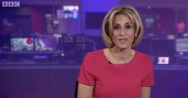Emily Maitlis on Newsnight