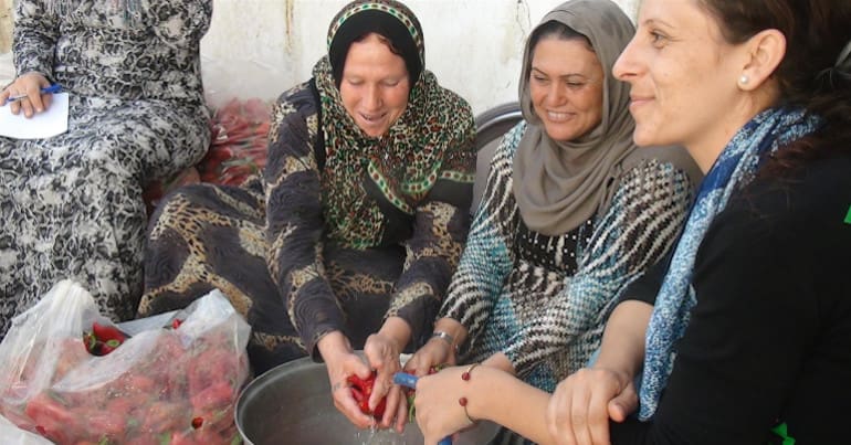 A women's Co-op in Hasakah
