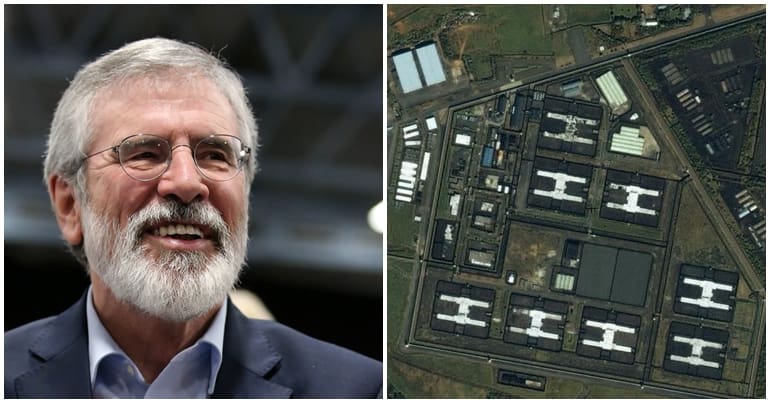 Gerry Adams & H-Blocks prison