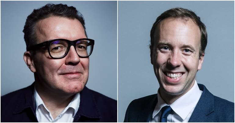 Tom Watson and Matt Hancock