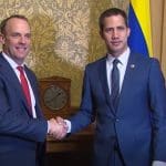 Dominic Raab meets Juan Guaidó