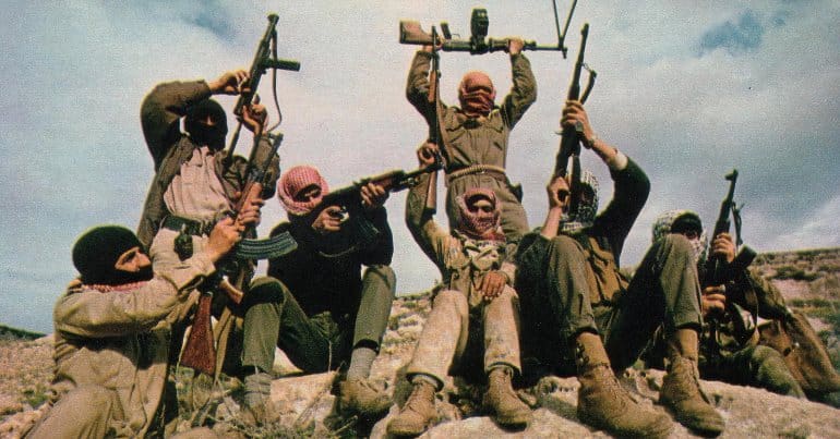 PFLP guerrillas in 1969