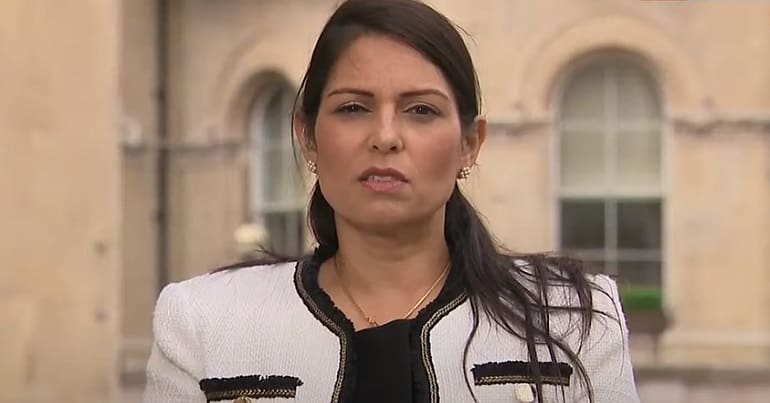 Priti Patel on Sky News