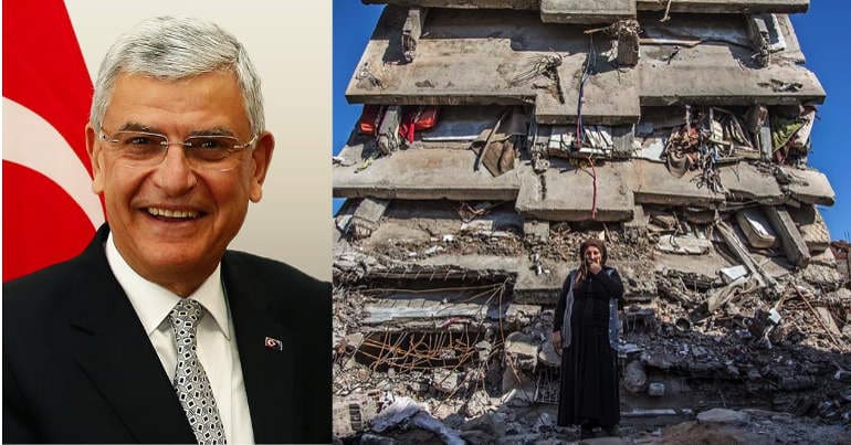 Volkan & Turkey bomb damage