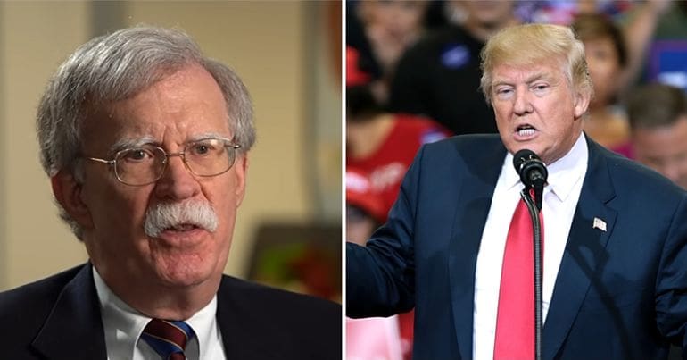 John Bolton & Donald Trump