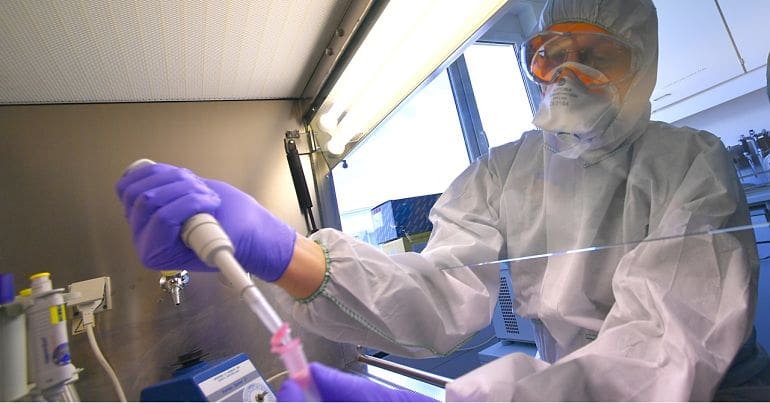 Doctor wearing PPE