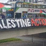 palestine action banner