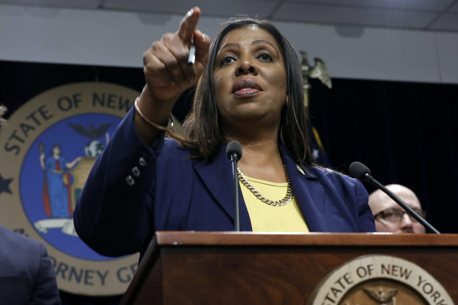 New York attorney general sues National Rifle Association in bid to dissolve it