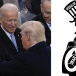US President Donald Trump, Former US President Barack Obama and former US Vice President Joe Biden