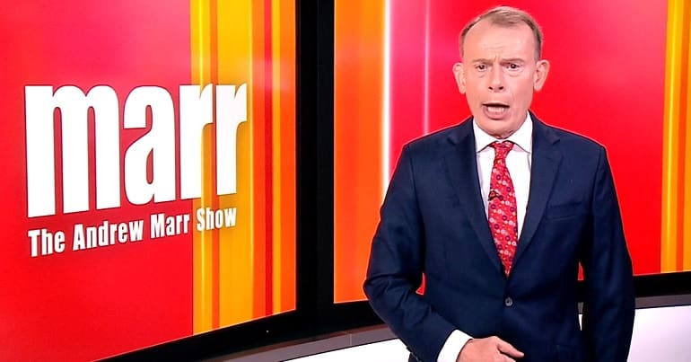 Andrew Marr on Sunday 20 September