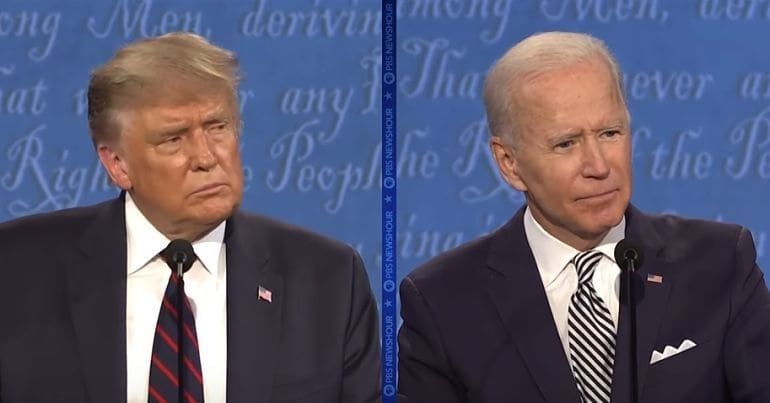 Donald Trump and Joe Biden