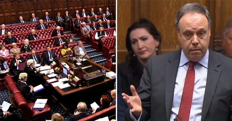 House of Lords & Nigel Dodds