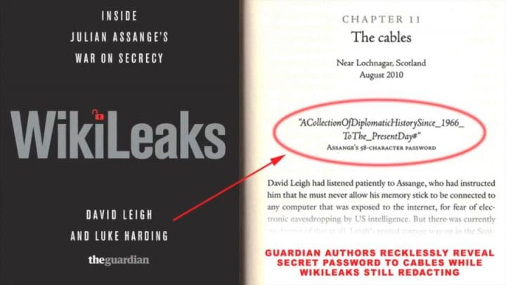 Leigh and harding: book on WikiLeaks