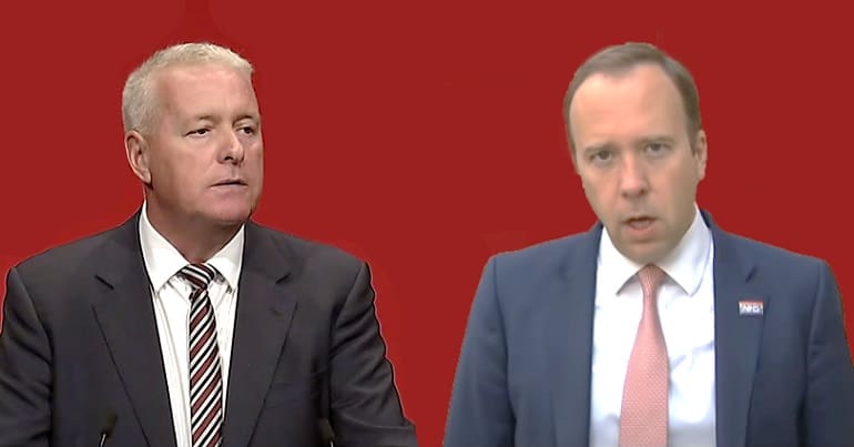 Ian Lavery tore down Matt Hancock's coronavirus policies