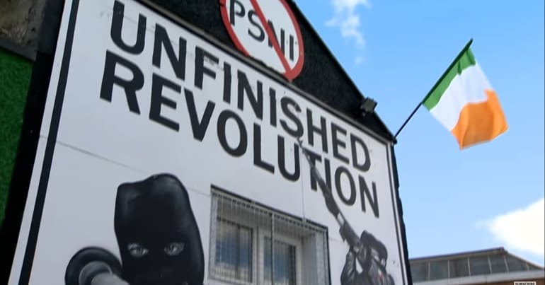 New IRA mural