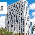 Prime Student Living Coventry and its logo