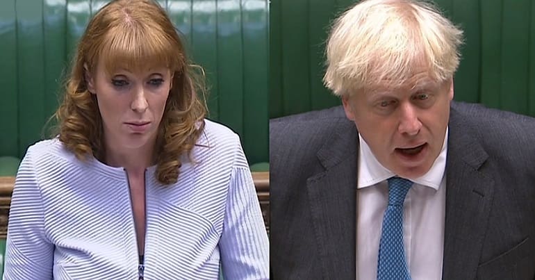 Rayner and Johnson at PMQs