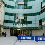 The headquarters of the BBC in London