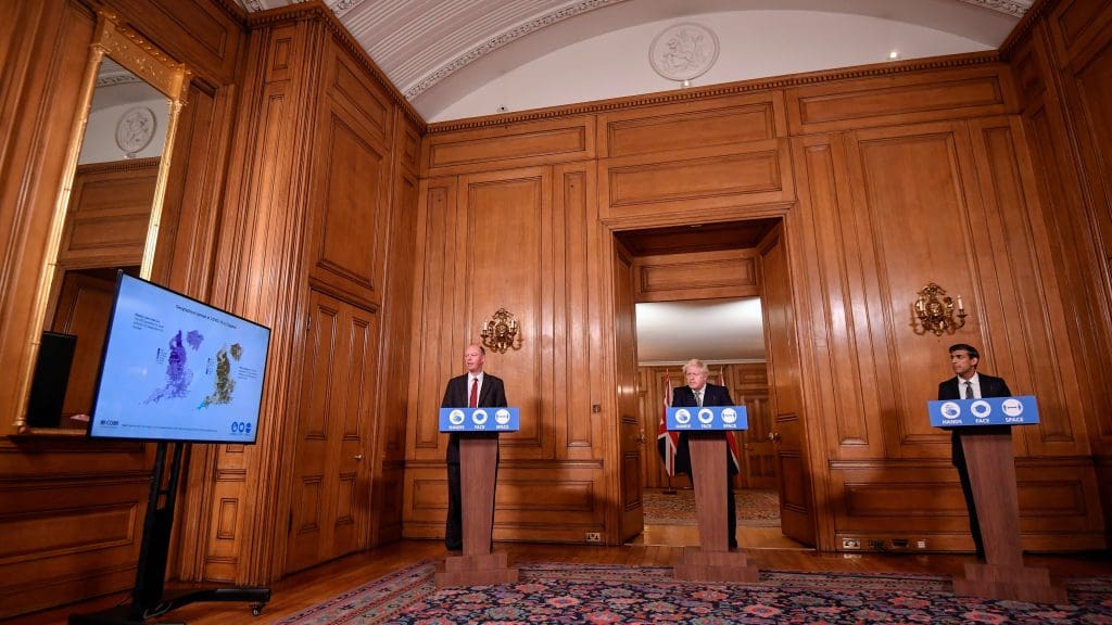 A Downing Street coronavirus press conference without sign language interpreters