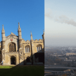 Cambridge university and power station