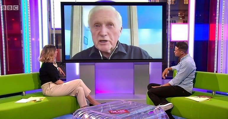 David Dimbleby on The One Show