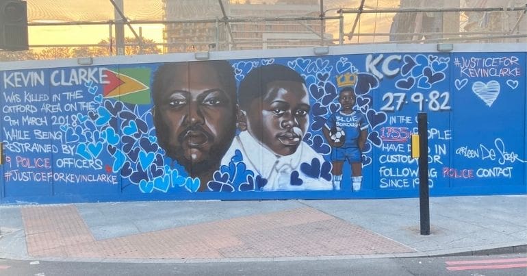 Mural of Kevin Clarke