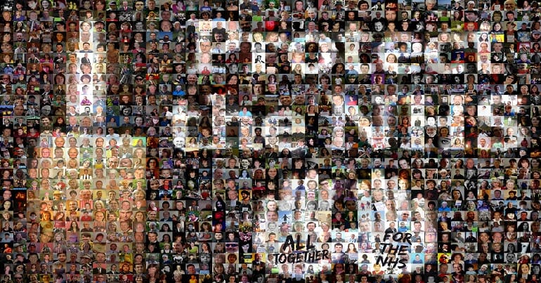 Protect the NHS banner