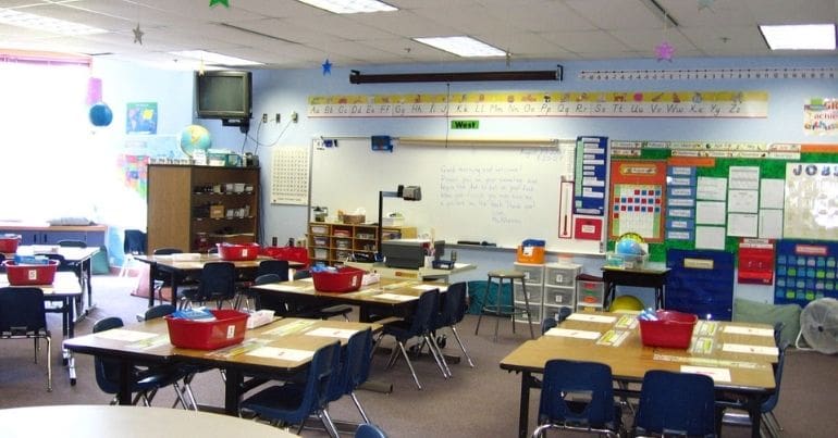 School classroom