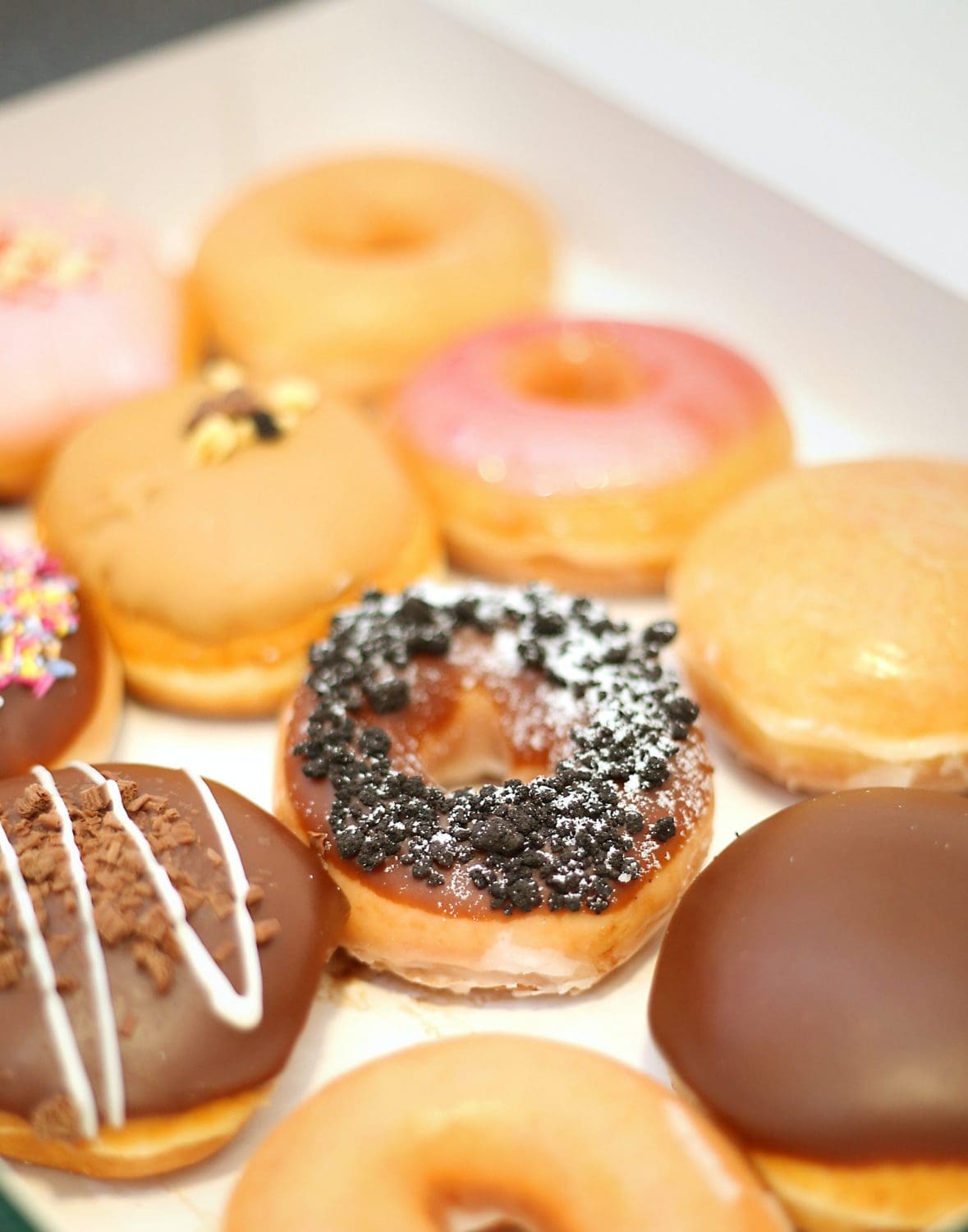 A selection of tasty looking donuts