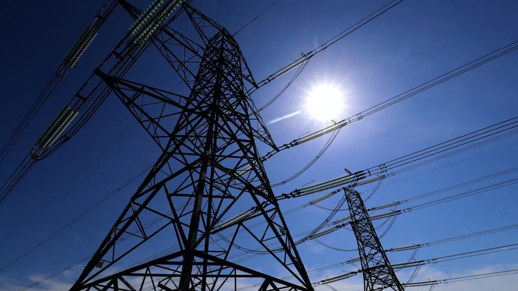 electricity pylons