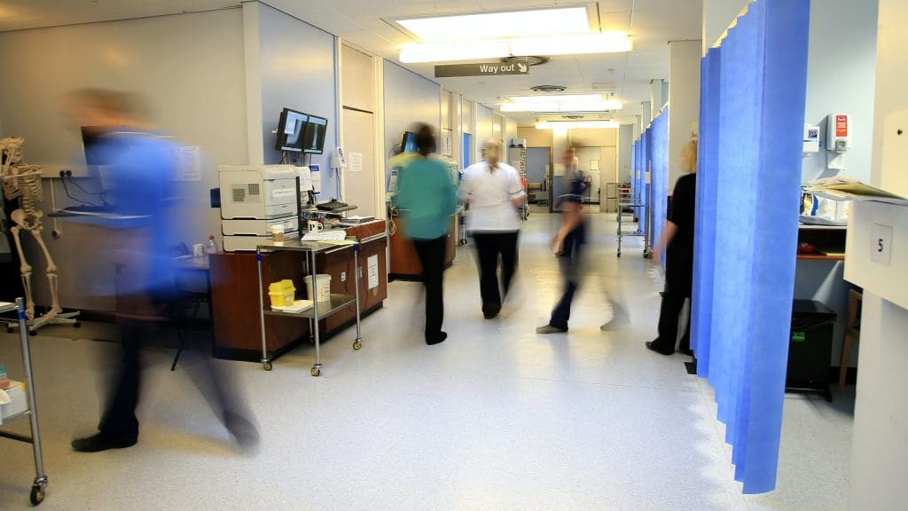 A hospital ward