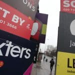 For sale signs