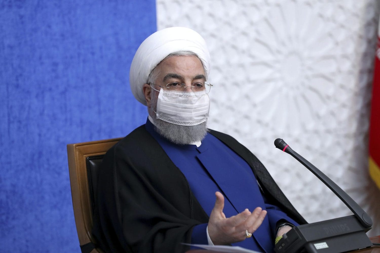 Iranian presiden Hassan Rouhani